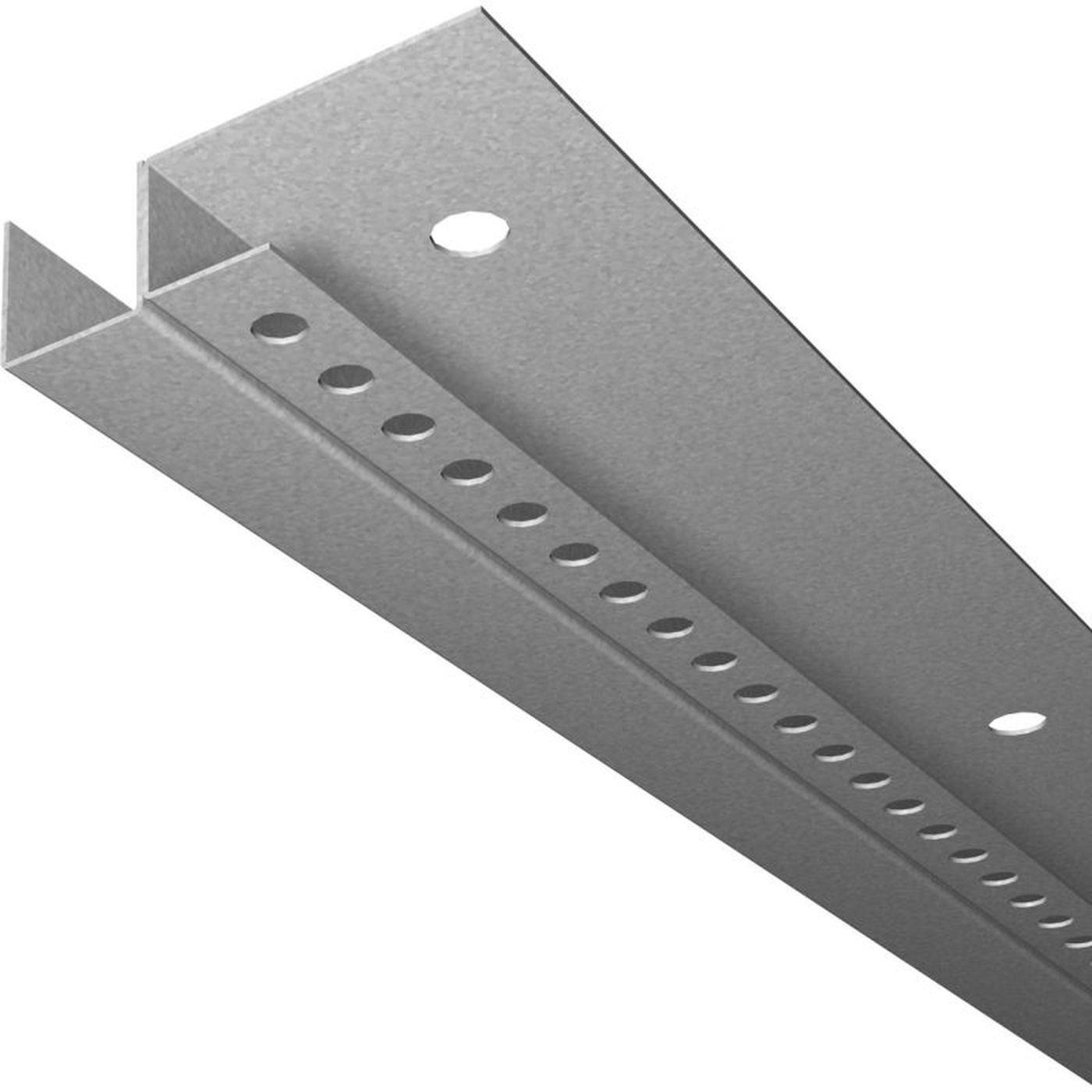 2m LED Trockenbauprofil DSL für schwebende Flächen für Gipskartonplatten Stahl Zinkblech
