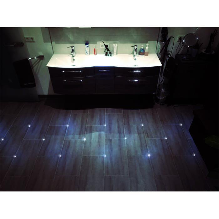Fugenkreuz LED 5mm Kalt-Weiß 6000K Fugenlicht Bodenlicht Fliesen Beleuchtung