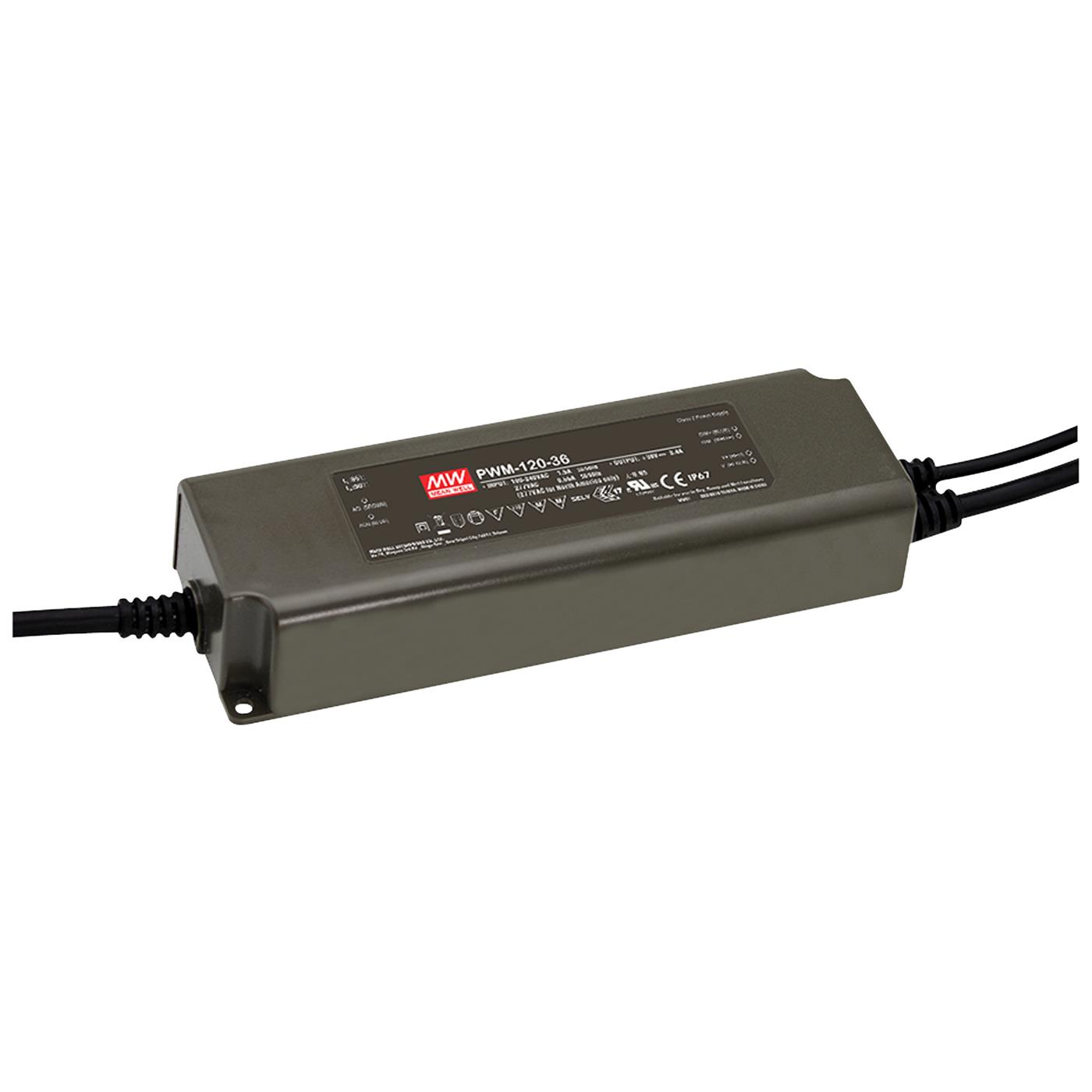 PWM-120-24 120W 24V 5A LED Netzteil Trafo Treiber IP65 Dimmbar 0-10V PWM