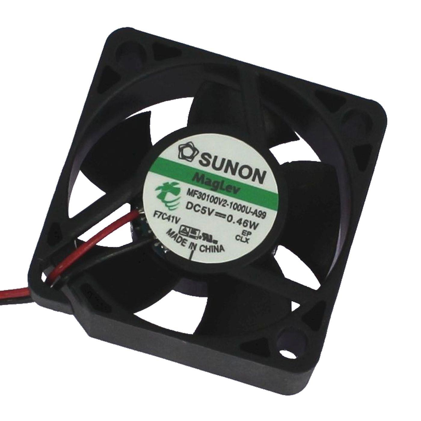 Lüfter 5V DC 0,4W 30x30x10mm 8m³/h 9500U/Min 8m³/h Sunon MF30100V21000UA99