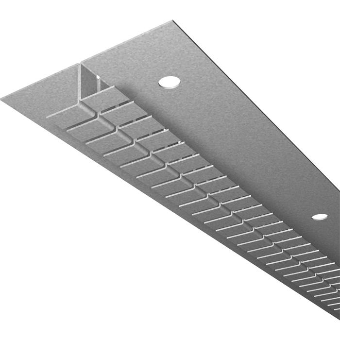 2m LED Drywall profile SNL flex for curves 30mm Viewing leg for Plasterboard Steel Zinc sheet