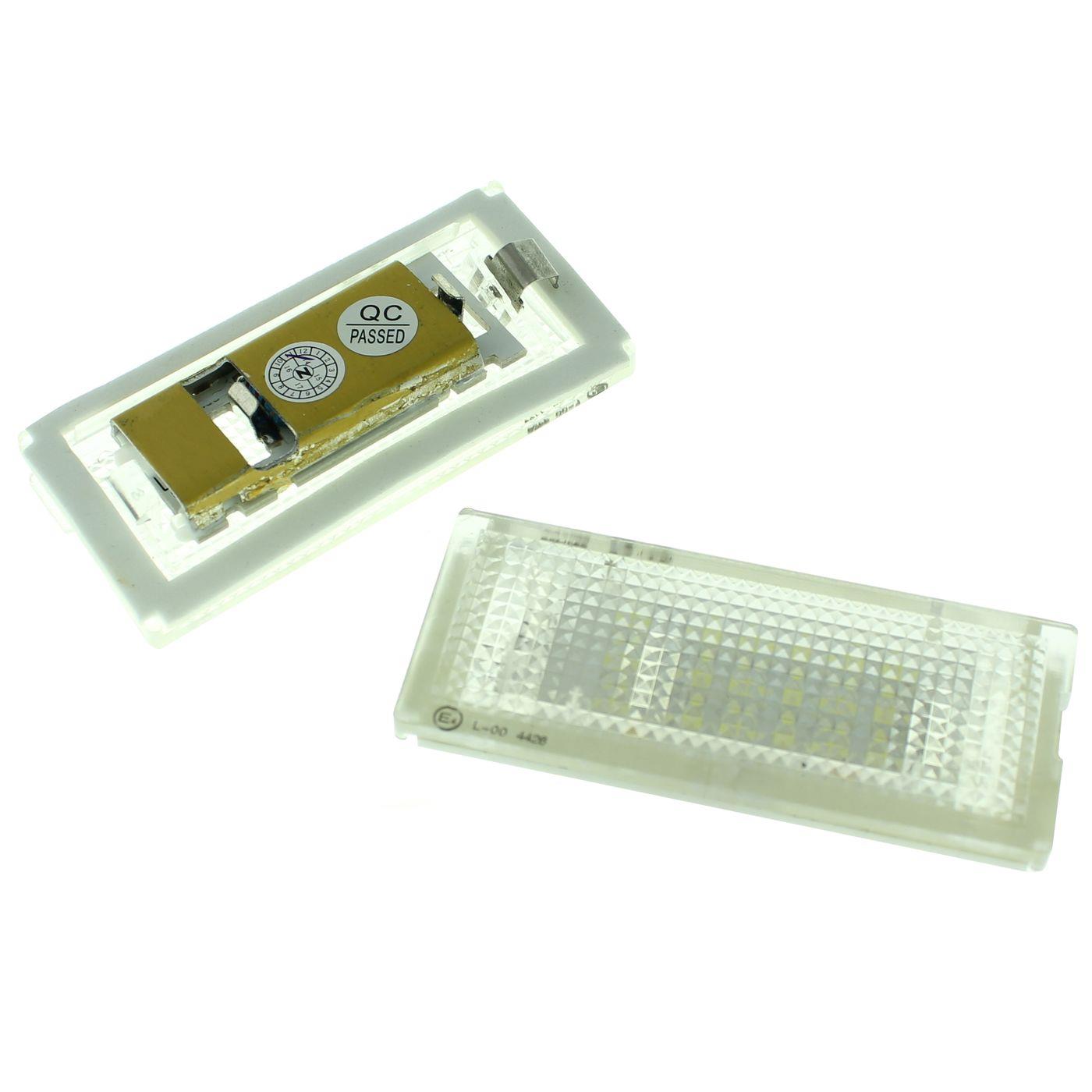 Number plate illumination LED suitable for BMW E46 Limousine + Touring