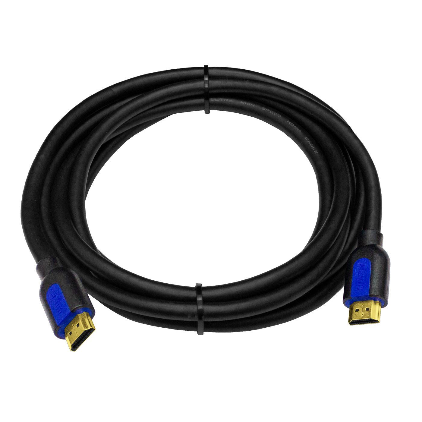 1,5m HDMI Cable HDMI 2.1 Cable 8k @ 60Hz - 4k @ 120Hz 48GBit/s High Speed UHD
