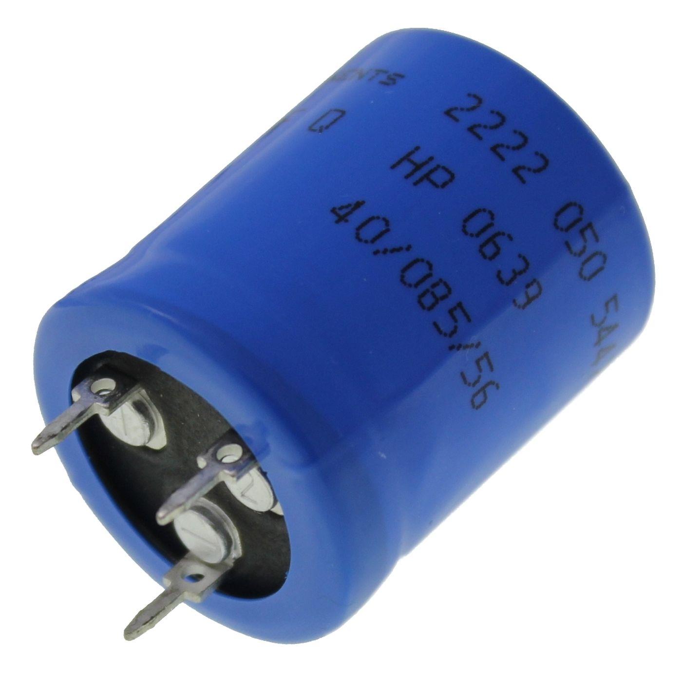 3-Pin Electrolytic capacitor Radial 4700µF 10V 85°C 222205054472 d25x30mm 4700uF