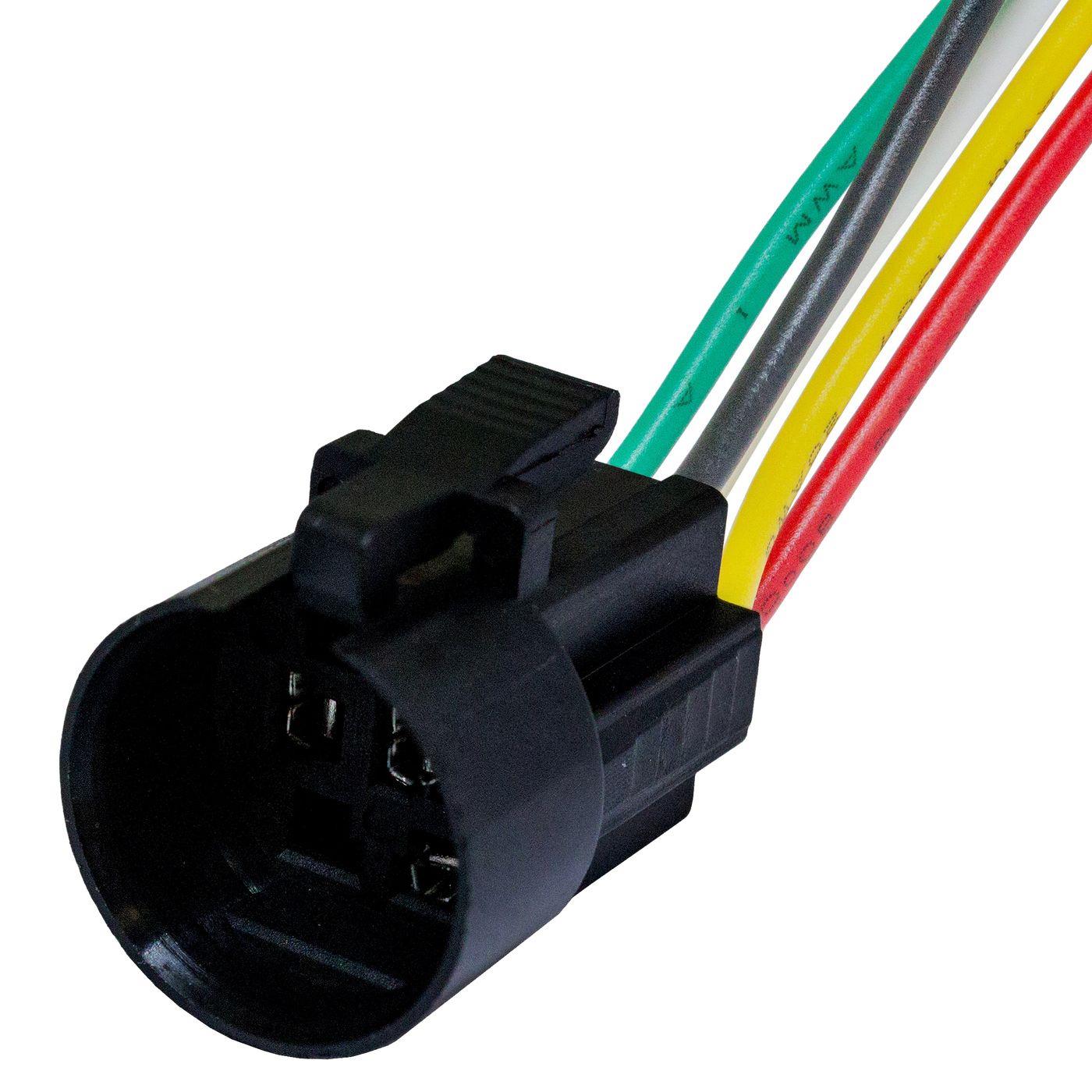 Connectors for 19mm Push button Switch 5x 0,5mm² Cable length: 140mm