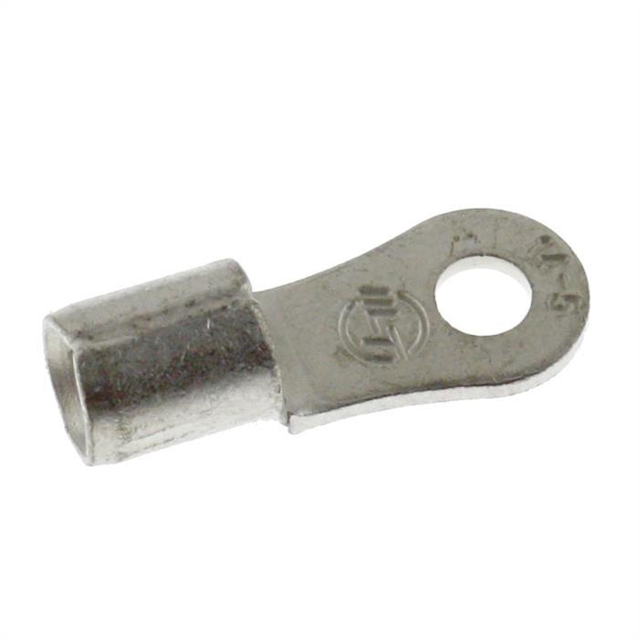 25x Ringkabelschuh blank 10-16mm² Lochdurchmesser M5 Ringzunge Kupfer verzinnt