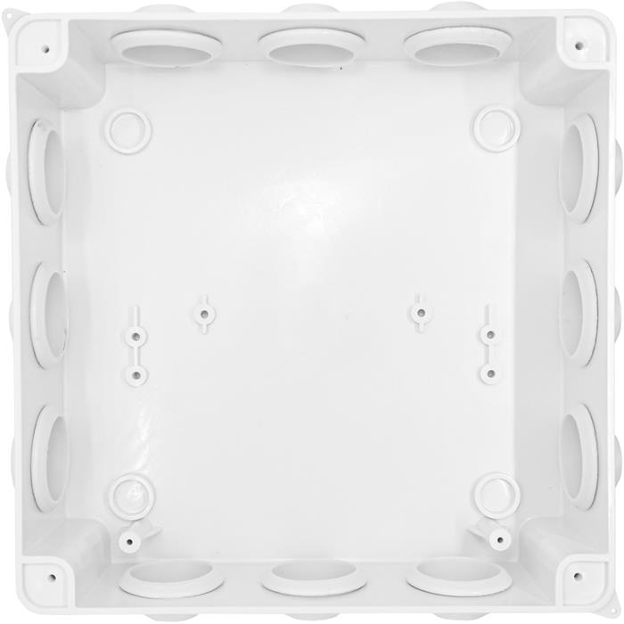 Junction box Surface-mounted IP65 200x200x80mm 12 Openings Junction box Waterproof White Junction socket Terminal
