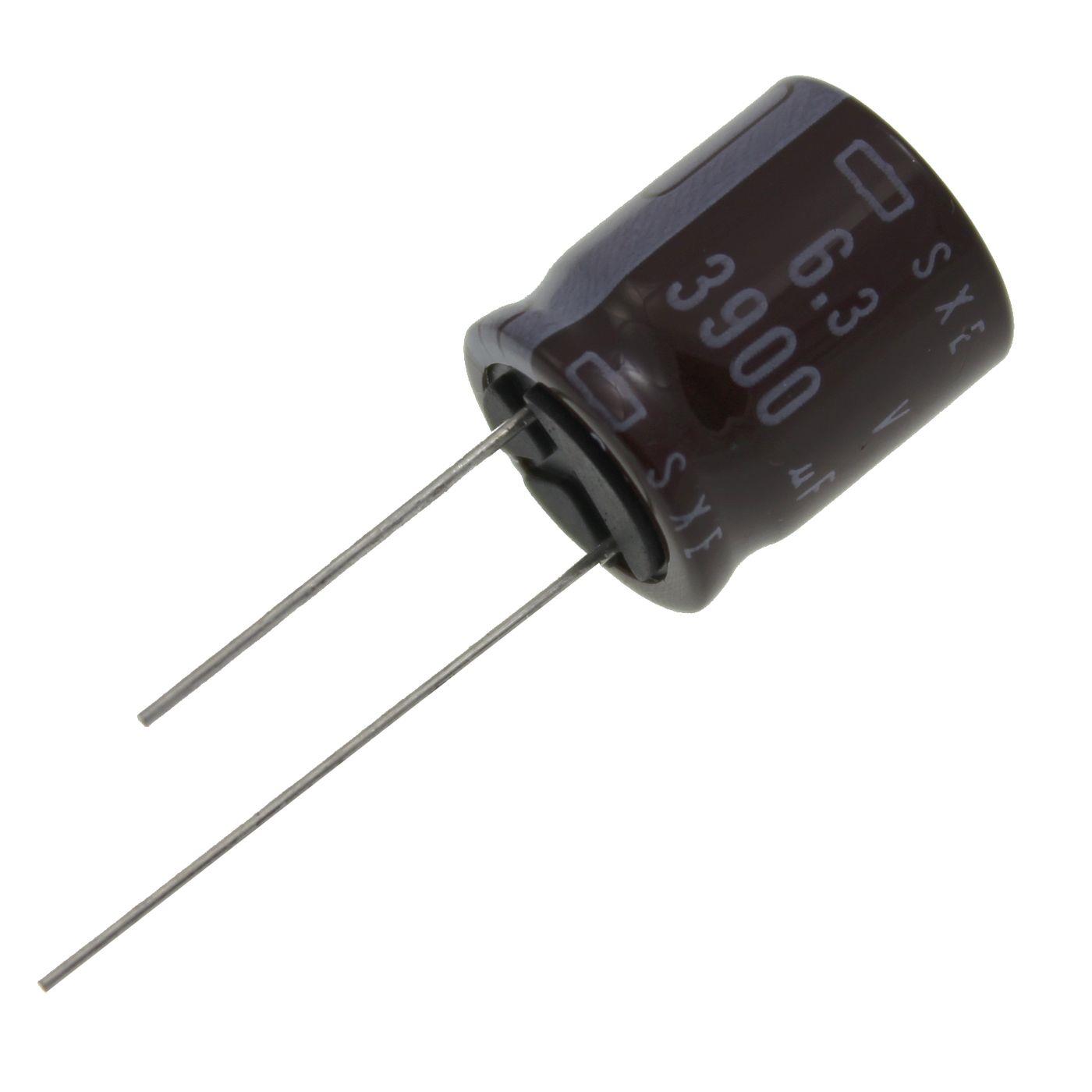 Electrolytic capacitor Radial 3900µF 6,3V 105°C ESXE6R3ELL392ML20N d16x20mm 3900uF
