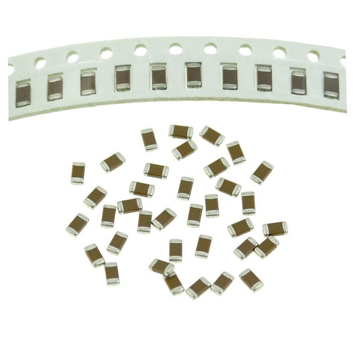 500x SMD Kondensator 270pF 50V 1206 NP0 / C0G Epcos B37871K5271JO60 0,27nF