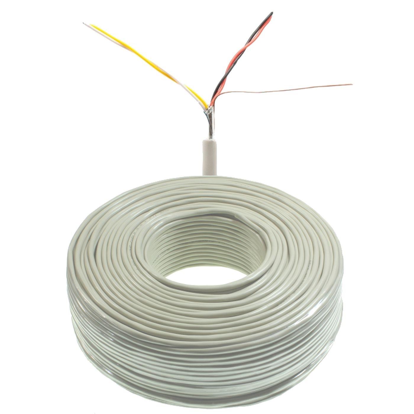 100m Telephone cable 2x2x0,6mm JYSTY 4 Wires ISDN Telecommunication cable Installation Cable J-Y(ST)Y