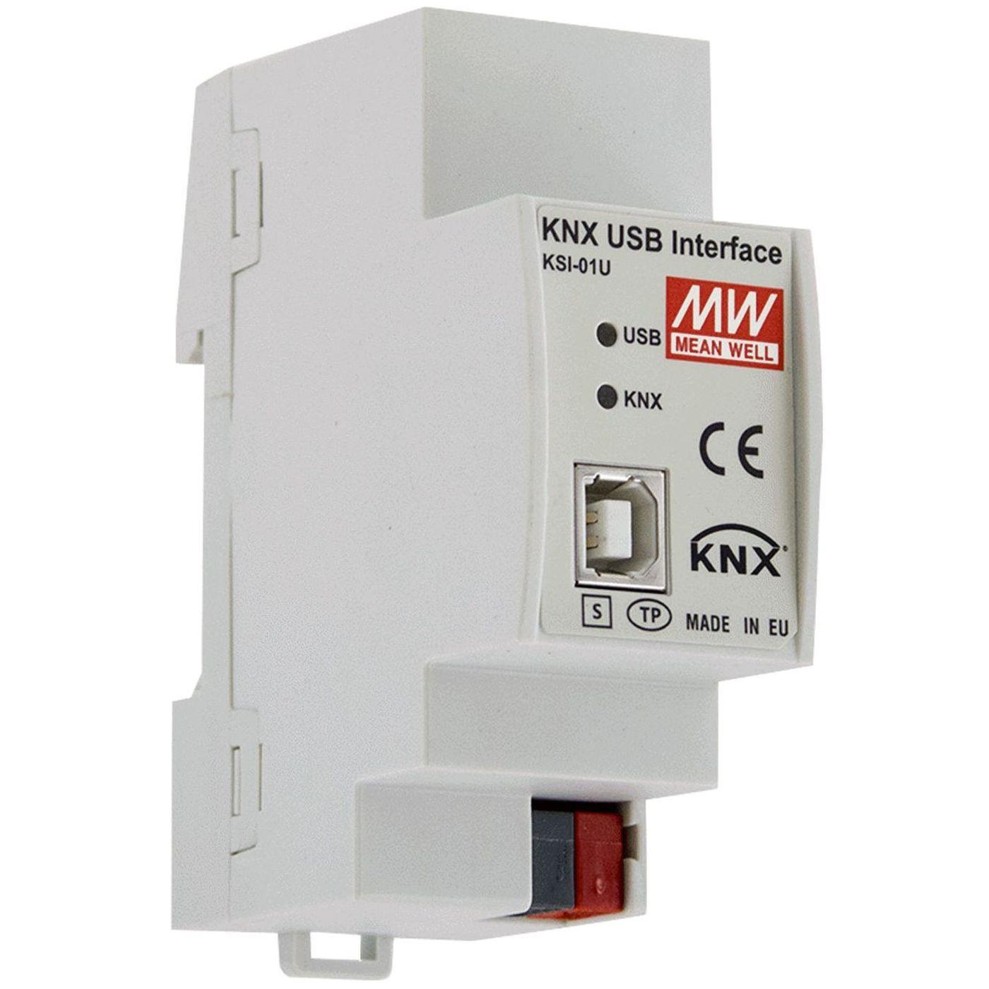 KNX Interface Interface MEAN WELL KSI-01U USB for bus diagnostics