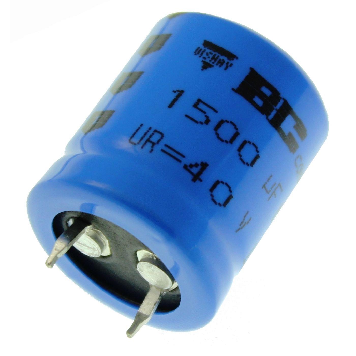 Snap-In Electrolytic capacitor Radial 1500µF 40V 105°C 222205857152 d22x25mm 1500uF