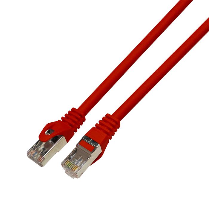 7,5m RJ-45 Network cable Patch cable CAT7 Red S/UTP Ethernet DSL LAN CAT.7