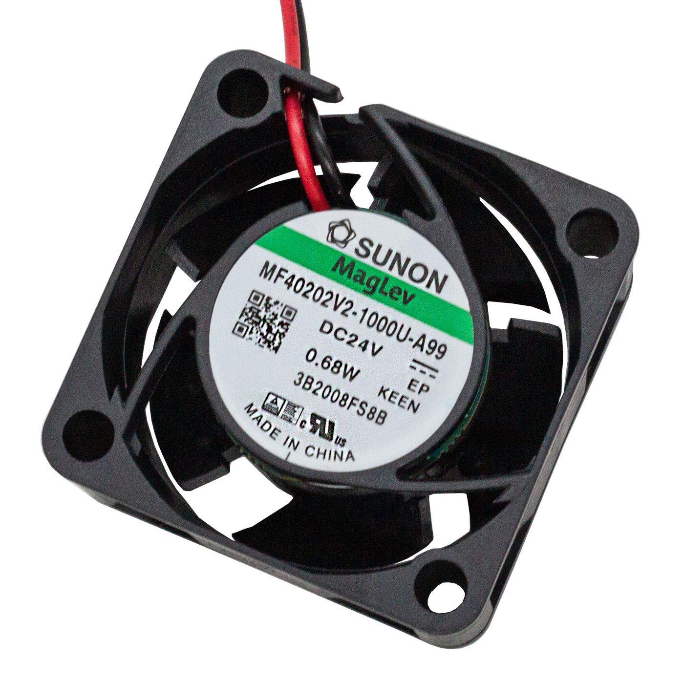 Lüfter 24V DC 0,68W 40x40x20mm 13m³/h 6000U/Min 13m³/h Sunon MF40202V21000UA99