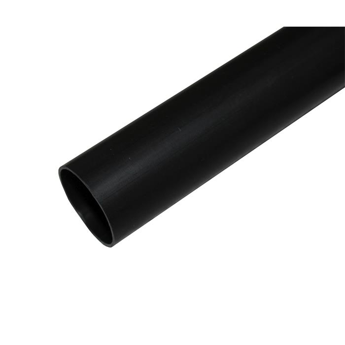 1m Heat shrink tubing with Adhesive 4:1 28 -> 6mm Black