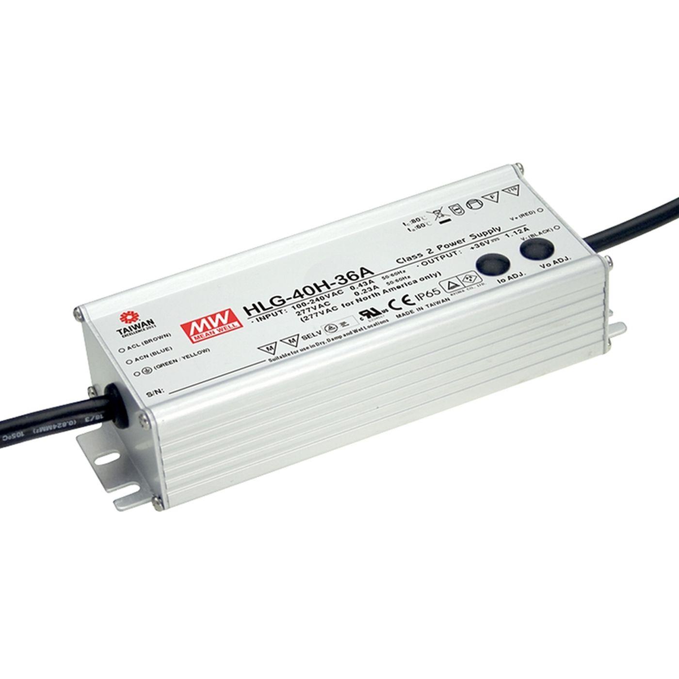 HLG-40H-12A 40W 12V 3,33A LED power supply Transformer Driver IP65