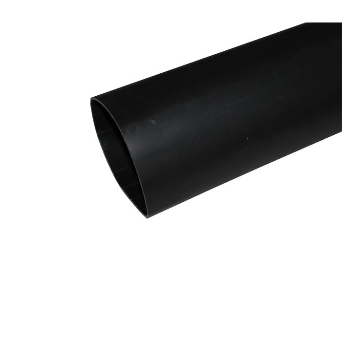 1m Heat shrink tubing with Adhesive 6:1 69,8 -> 11,7mm Black