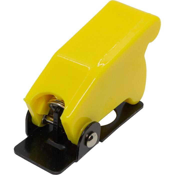 Flip-Cover Gelb für Kippschalter Ø12mm Kunststoff Schutz Abdeckung