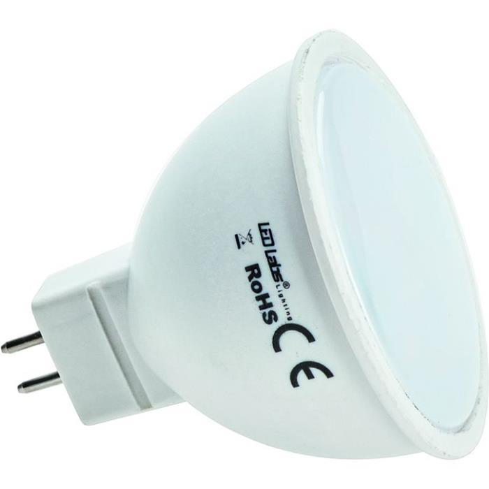 LED Spotlight MR16 5W Warm Weiß 3000K 425lm Lampe 120° 50x55mm 12V AC DC SMD 2835 CRI80+