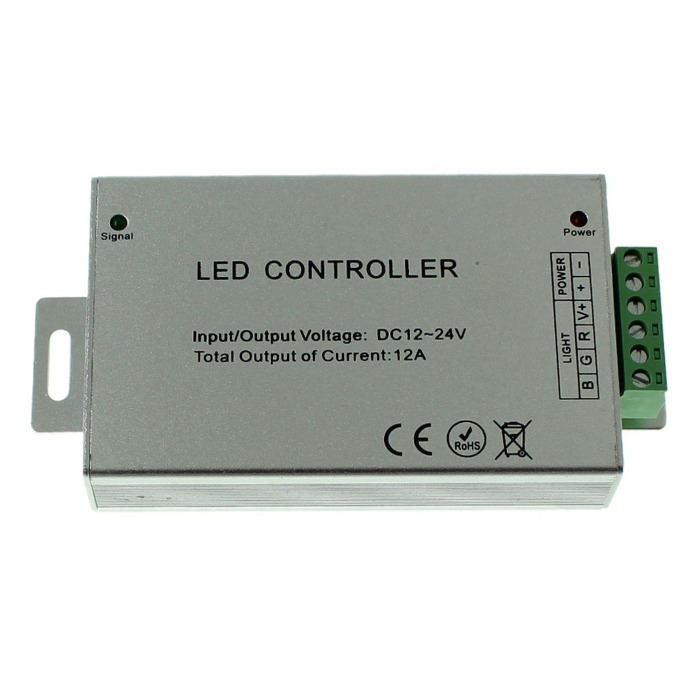 RGB LED 44Key Controller 12...24V 144W für Farbwechsel Streifen 4-Pin