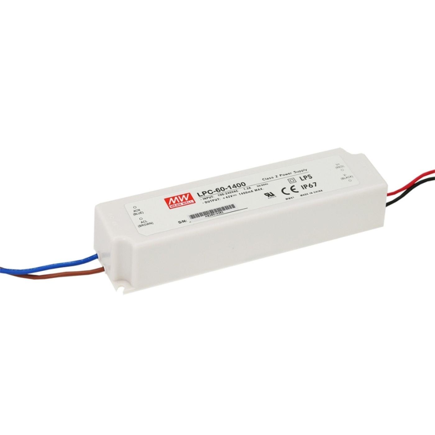 LPC-60-1050 50W 1050mA 9...48VDC Constant current LED power supply Driver Transformer IP67